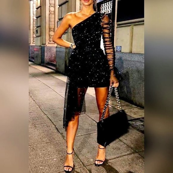 Traffic Stopper Mini Dress - Picture 2 of 4